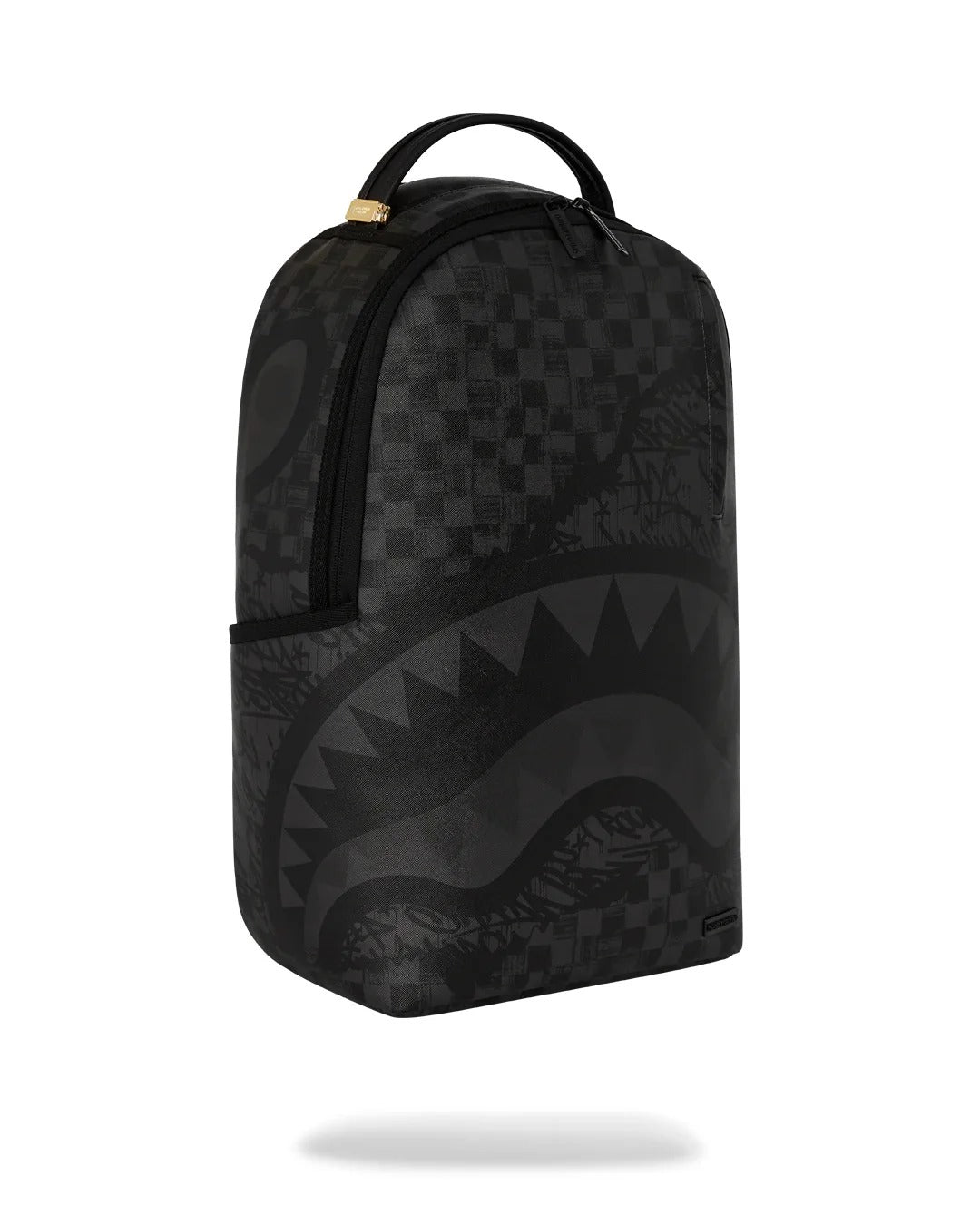 SPRAYGROUND Zaino TORN GRAFF CHECK-Nero
