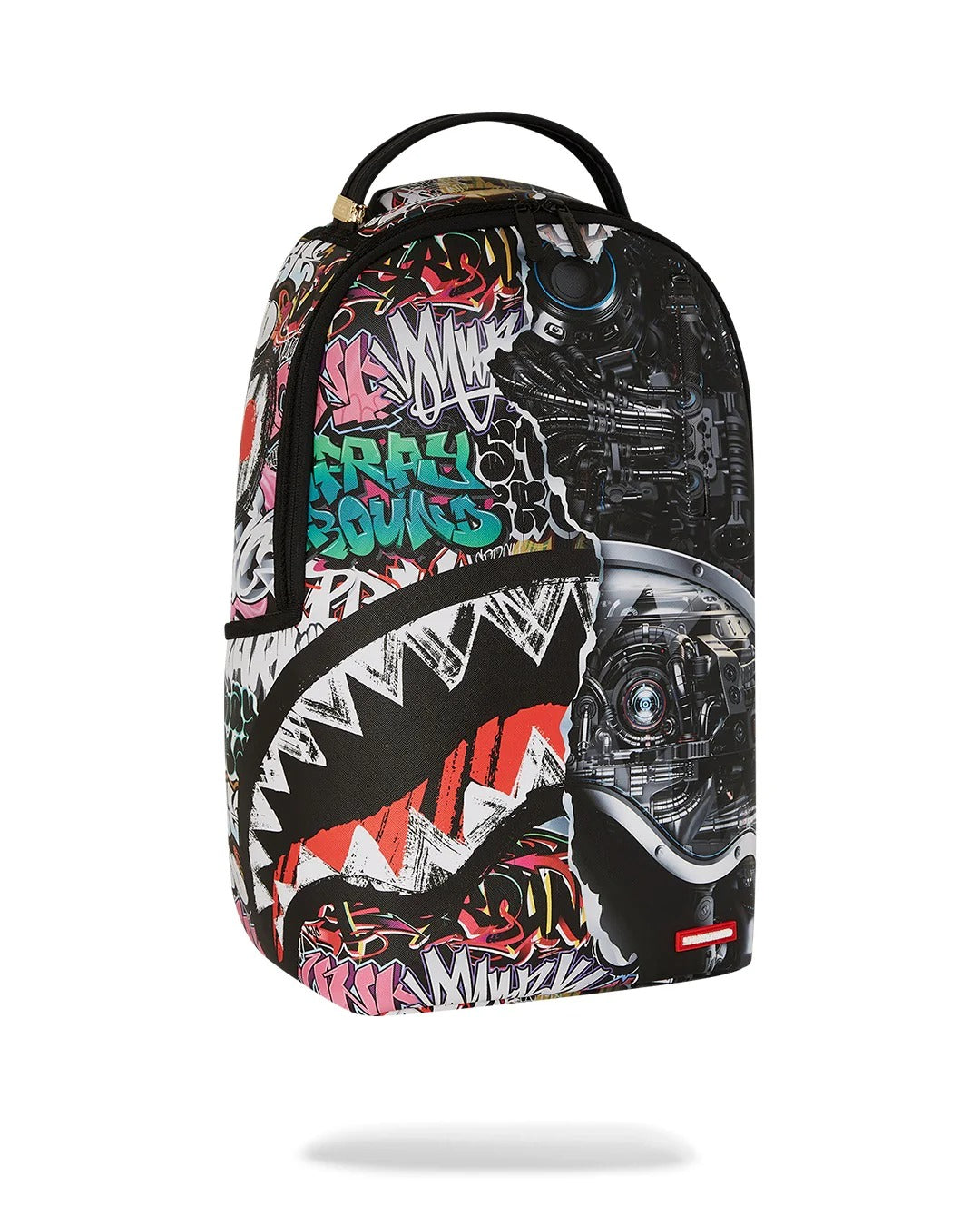 SPRAYGROUND Zaino Split Cybershark-Nero