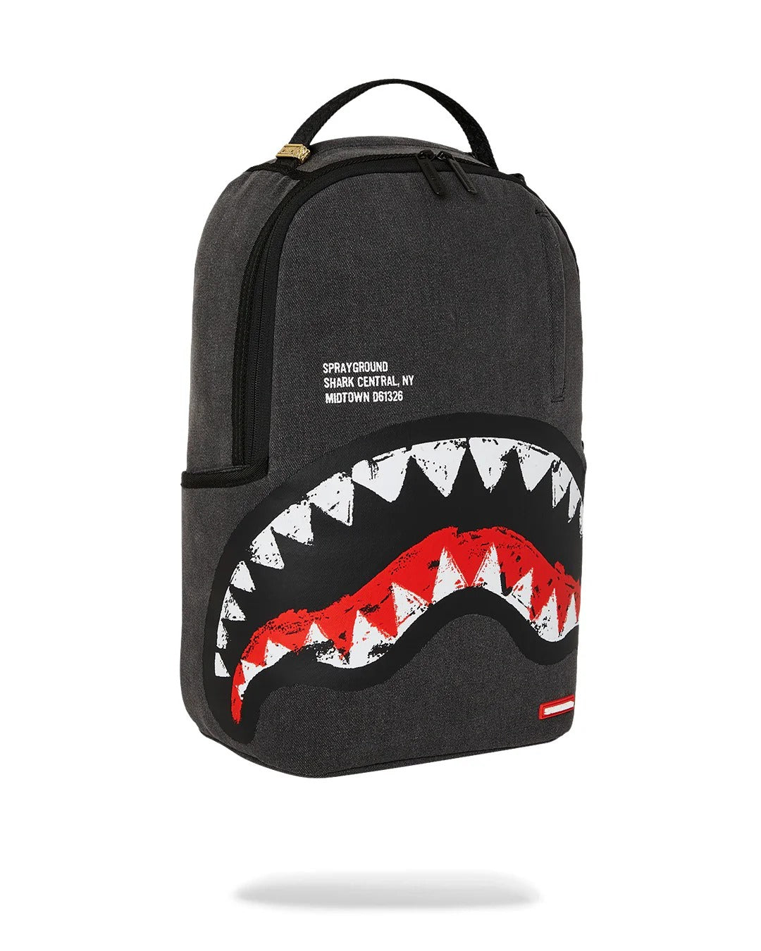 SPRAYGROUND Zaino Shark Central Painted-Nero