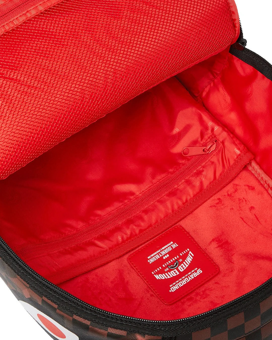 SPRAYGROUND Zaino Madagascar Checker Smash-Marrone