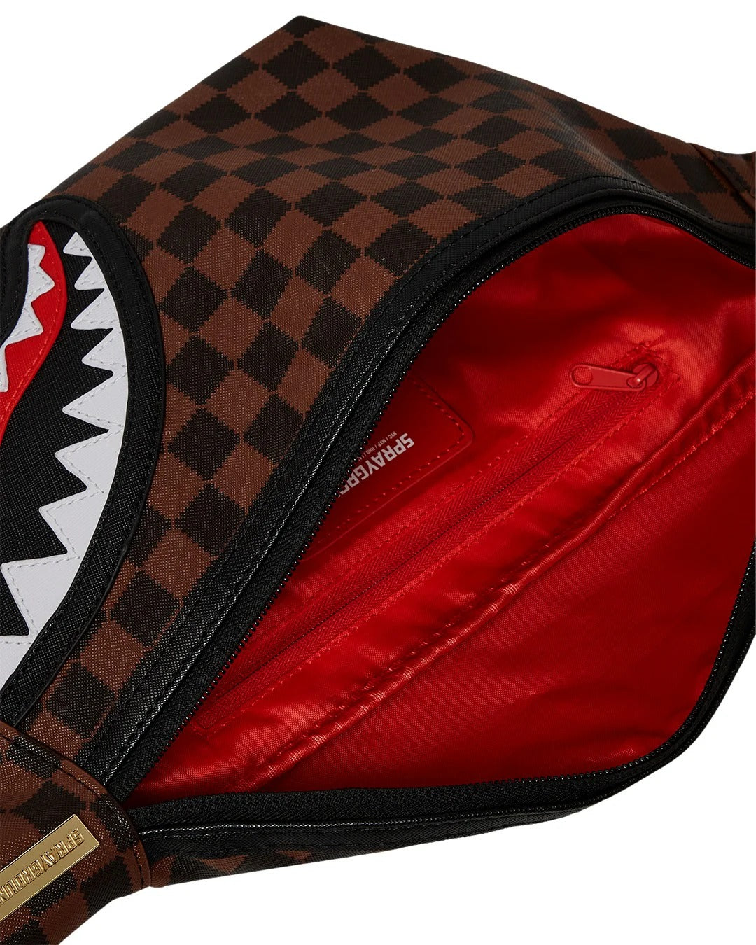 SPRAYGROUND Marsupio Sawtooth Sharks in Paris-Marrone