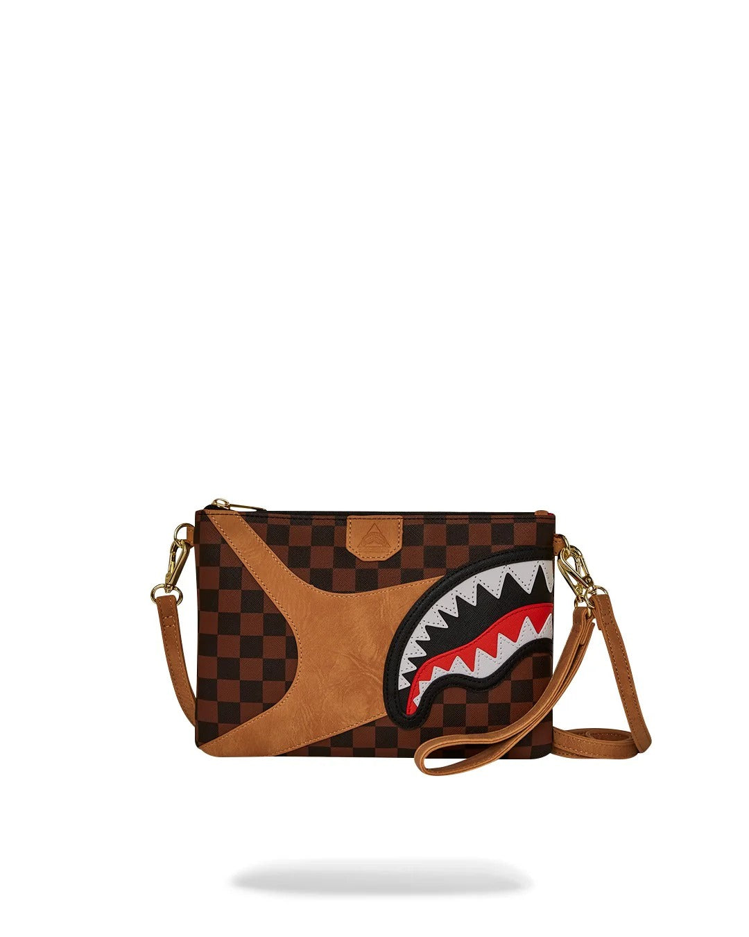 SPRAYGROUND Pochette Hennyville-Marrone