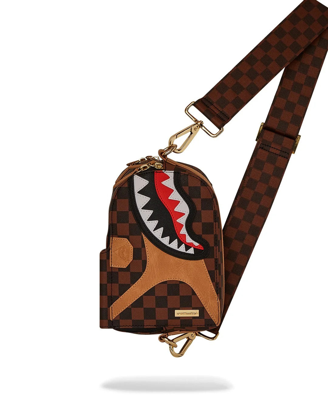 SPRAYGROUND Tracolla Hennyville-Marrone