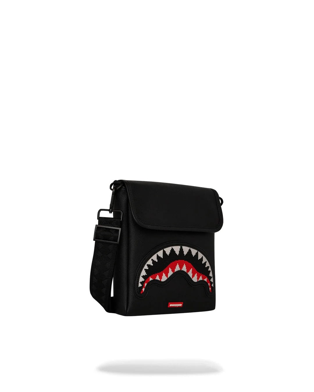 SPRAYGROUND Borsello Fly Knit Mouth Messenger-Nero