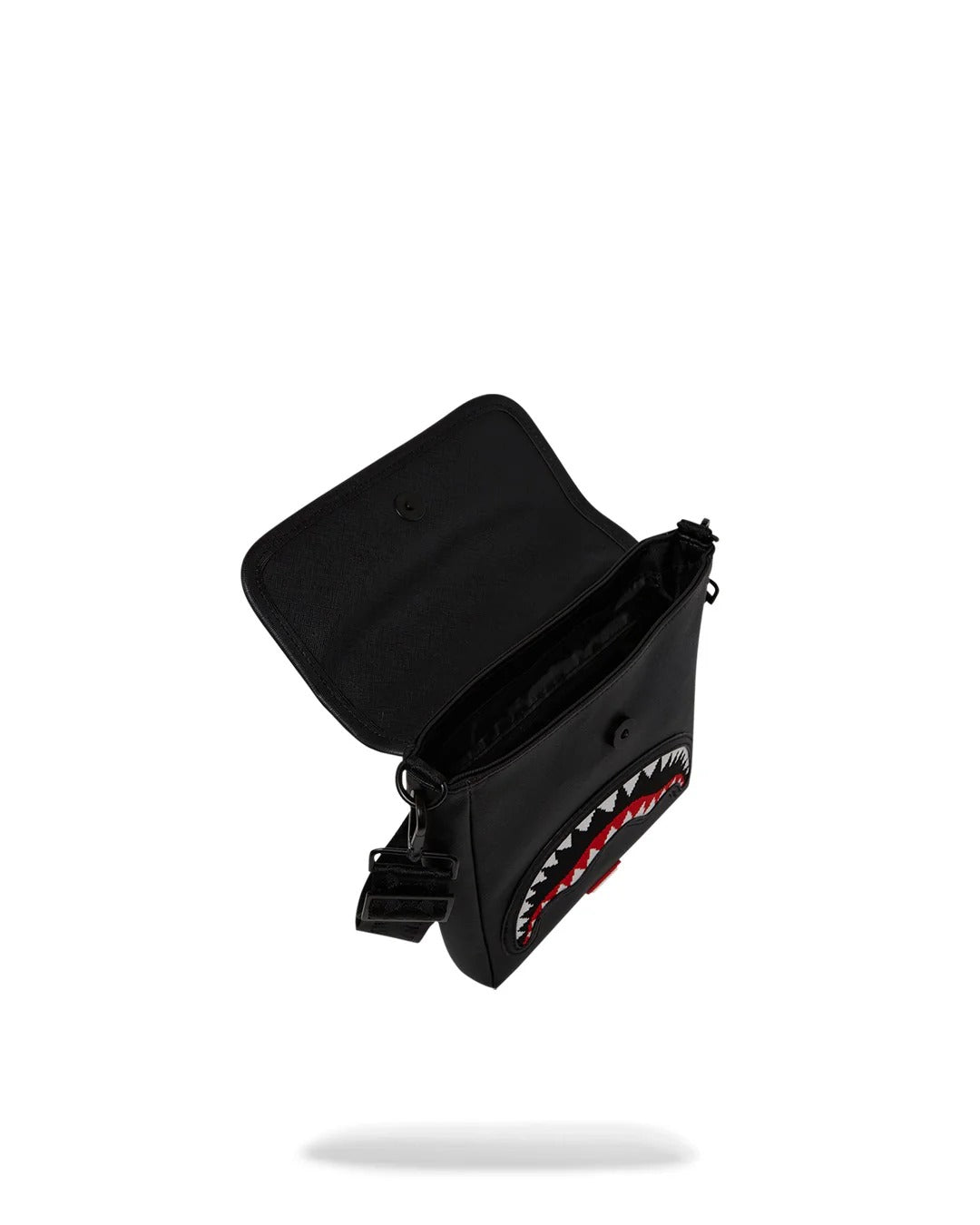 SPRAYGROUND Borsello Fly Knit Mouth Messenger-Nero
