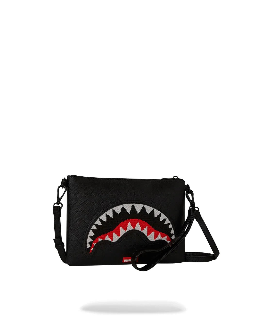 SPRAYGROUND Pochette Fly Knit Mouth-Nero