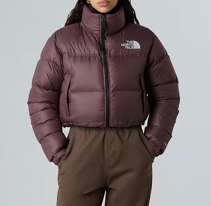 THE NORTH FACE Giubbotto Donna NUPTSE Crop-Tawny Quartz