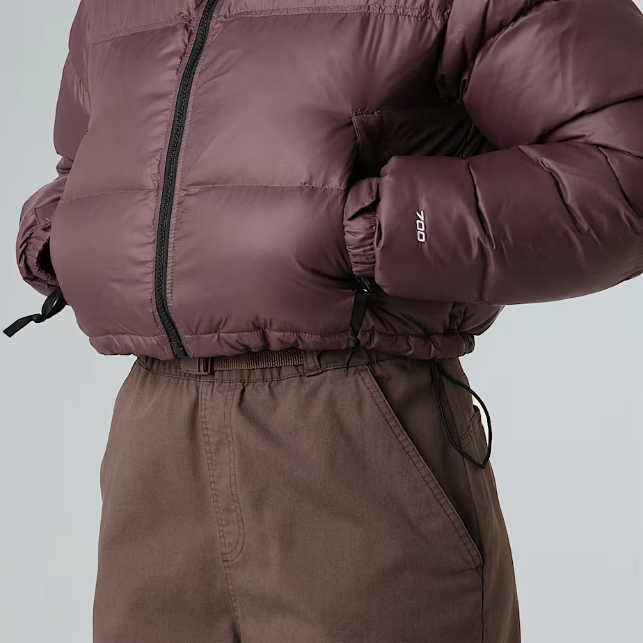 THE NORTH FACE Giubbotto Donna NUPTSE Crop-Tawny Quartz