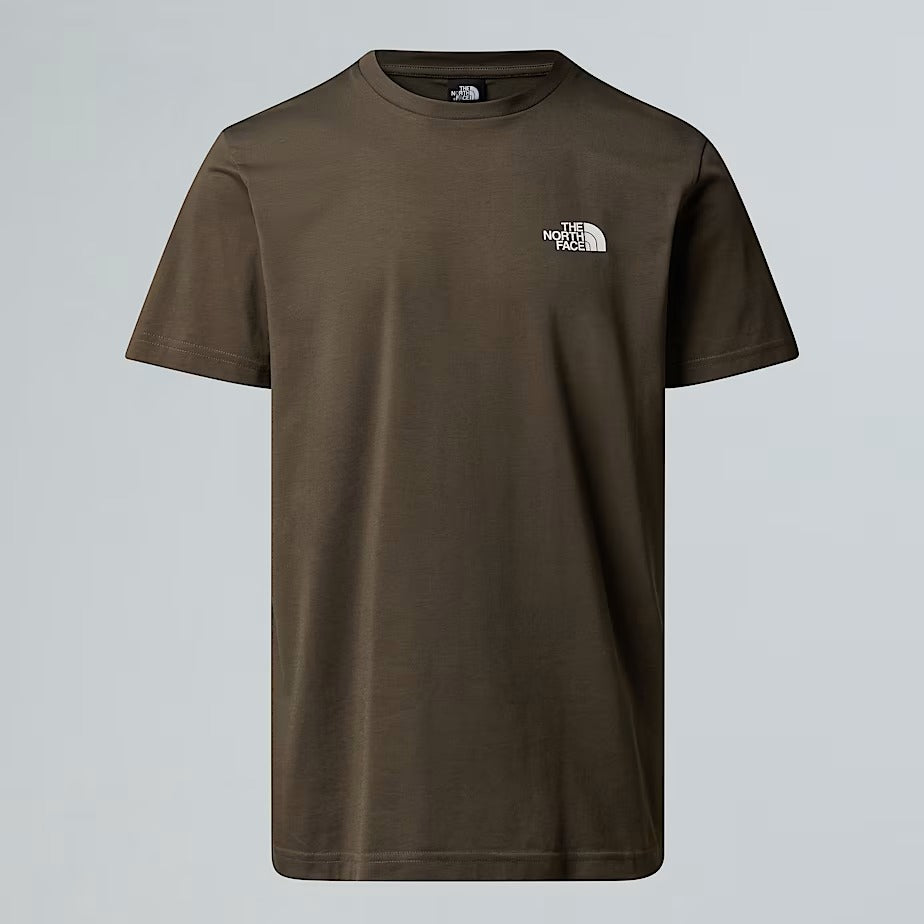THE NORTH FACE T-Shirt Uomo SIMPLE DOME-New Taupe Green