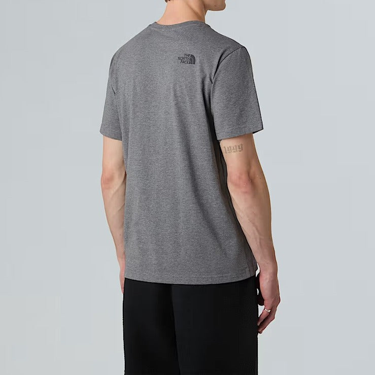 THE NORTH FACE T-Shirt Uomo SIMPLE DOME-TNF Medium Grey Heather