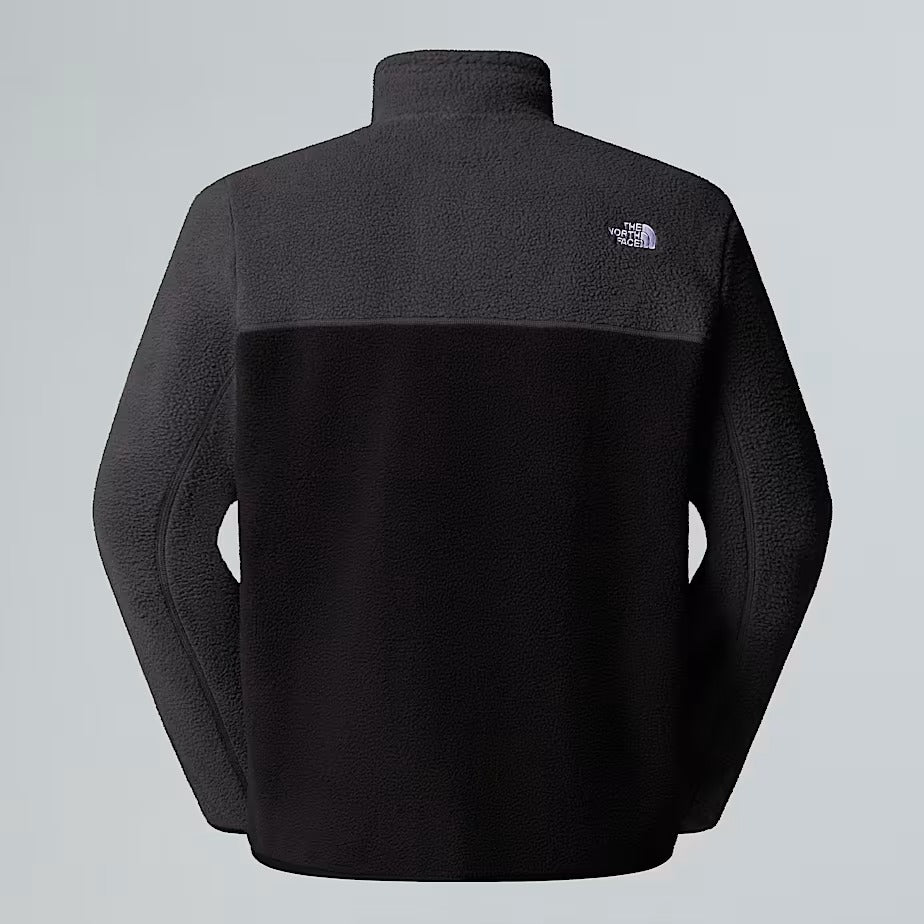 THE NORTH FACE Felpa Uomo YUMIORI 1/4 ZIP-Tnf Black Asphalt Grey