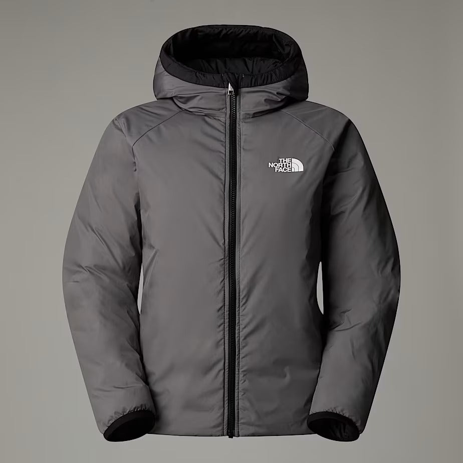THE NORTH FACE Giacca Ragazzi REVERSIBLE PERRITO-Tnf Black Smoked Pearl