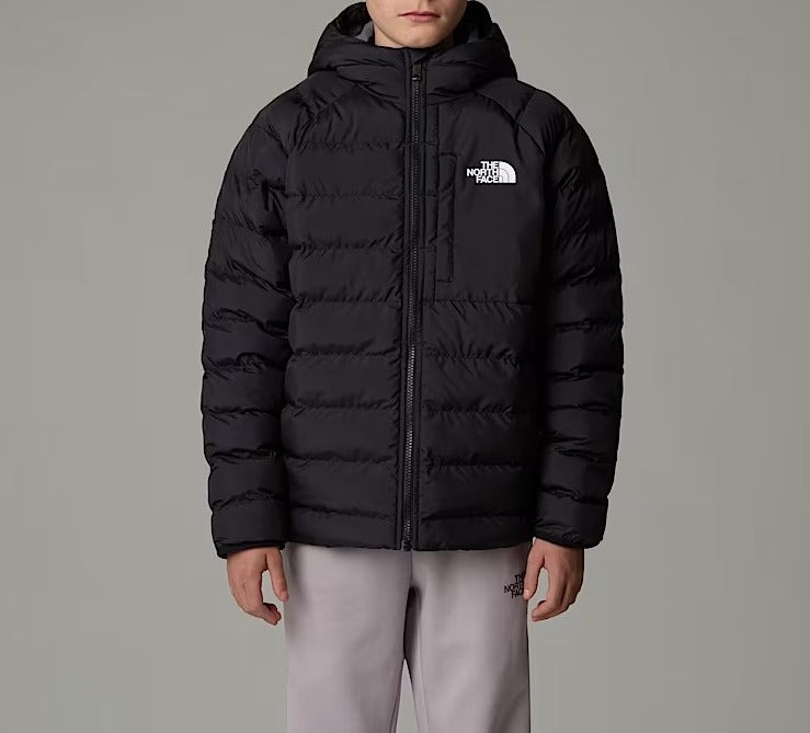 THE NORTH FACE Giacca Ragazzi REVERSIBLE PERRITO-Tnf Black Smoked Pearl