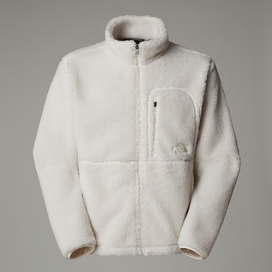 THE NORTH FACE Giubbino Uomo EXTREME PILE Full Zip-White Dune