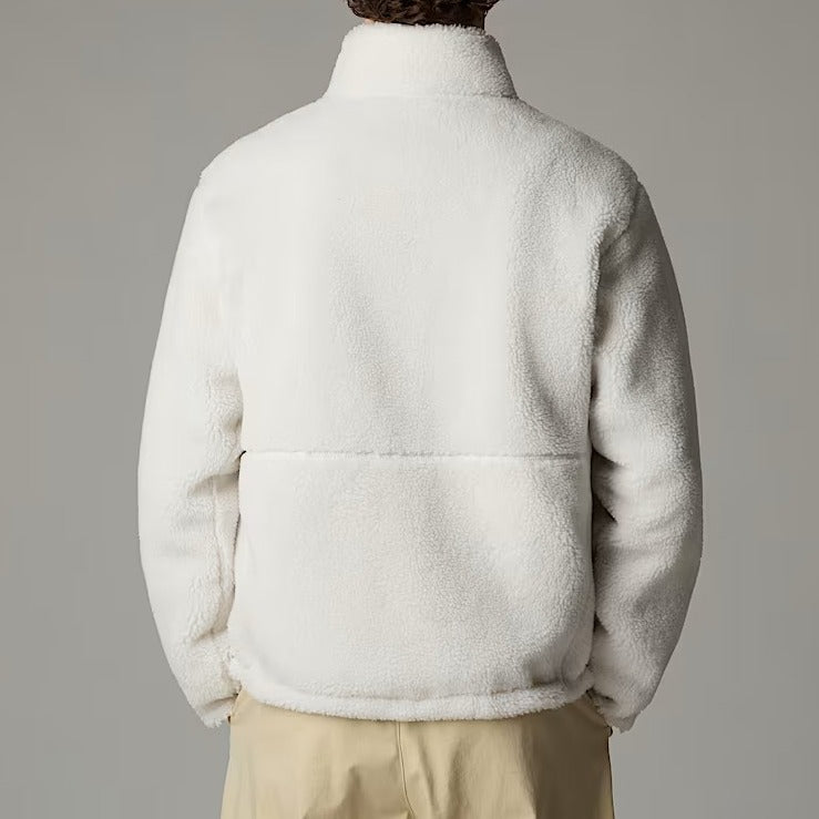 THE NORTH FACE Giubbino Uomo EXTREME PILE Full Zip-White Dune