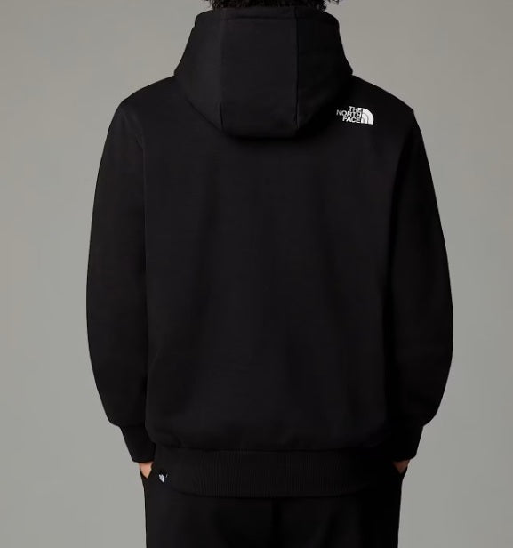 THE NORTH FACE Felpa Uomo FINE Cappuccio-Tnf Black