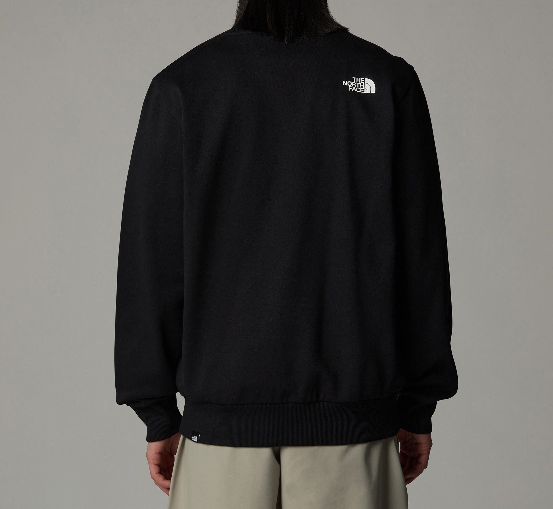 THE NORTH FACE Felpa Uomo FINE Girocollo-Tnf Black