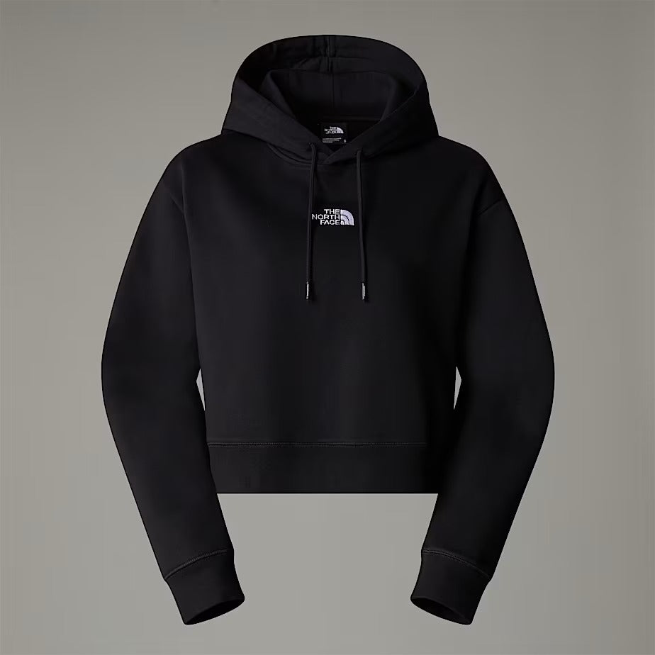 THE NORTH FACE Felpa Donna ESSENTIAL CROP-Tnf Black