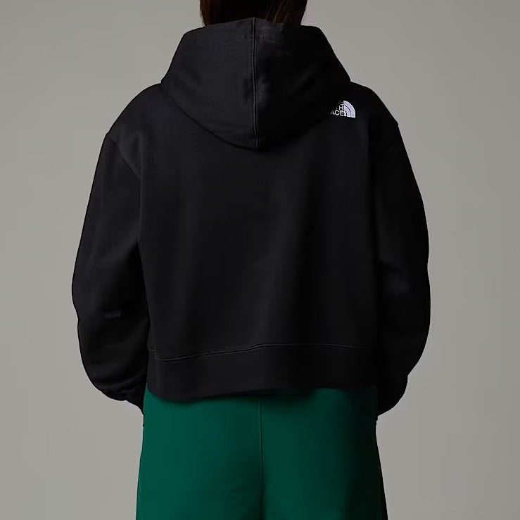 THE NORTH FACE Felpa Donna ESSENTIAL CROP-Tnf Black
