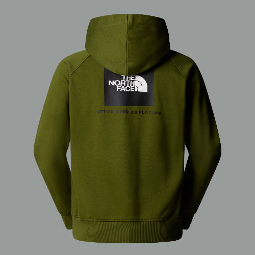 THE NORTH FACE Felpa Uomo Nse Box-Woodland Green