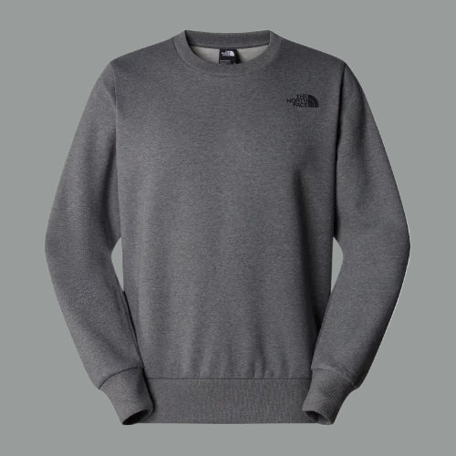 THE NORTH FACE Felpa Uomo SIMPLE DOME Girocollo-Tnf Medium Grey Heather