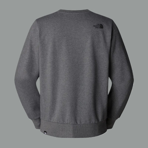 THE NORTH FACE Felpa Uomo SIMPLE DOME Girocollo-Tnf Medium Grey Heather