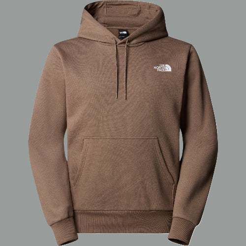 THE NORTH FACE Felpa Uomo SIMPLE DOME Cappuccio-Mocha Brown