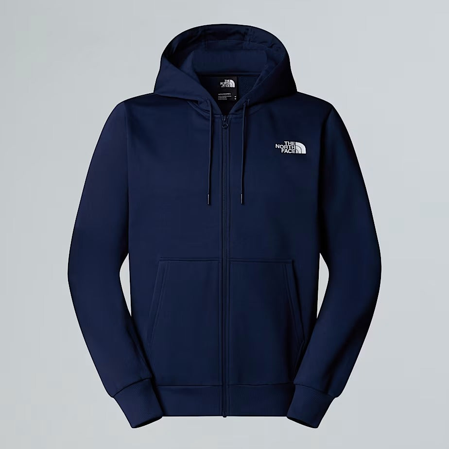 THE NORTH FACE Felpa Uomo SIMPLE DOME FULL ZIP-Summit Navy
