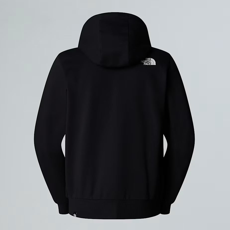 THE NORTH FACE Felpa Uomo SIMPLE DOME FULL ZIP-Tnf Black