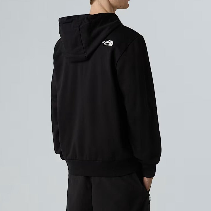 THE NORTH FACE Felpa Uomo SIMPLE DOME FULL ZIP-Tnf Black