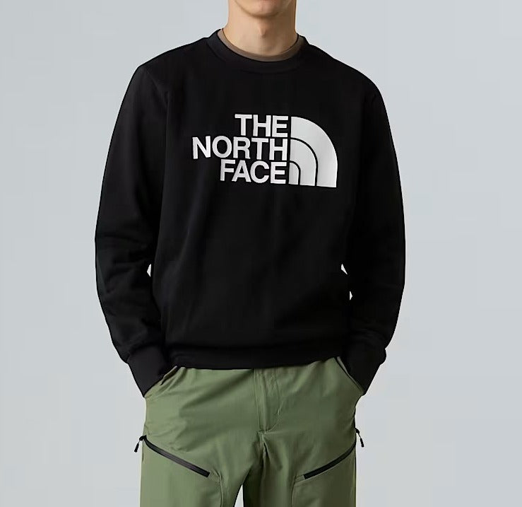 THE NORTH FACE Felpa Uomo EASY Girocollo-Tnf Black
