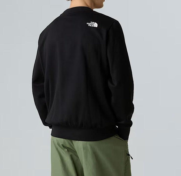 THE NORTH FACE Felpa Uomo EASY Girocollo-Tnf Black
