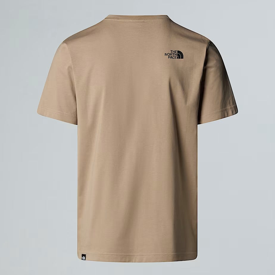 THE NORTH FACE T-Shirt Uomo Fine-Mushroom Grey