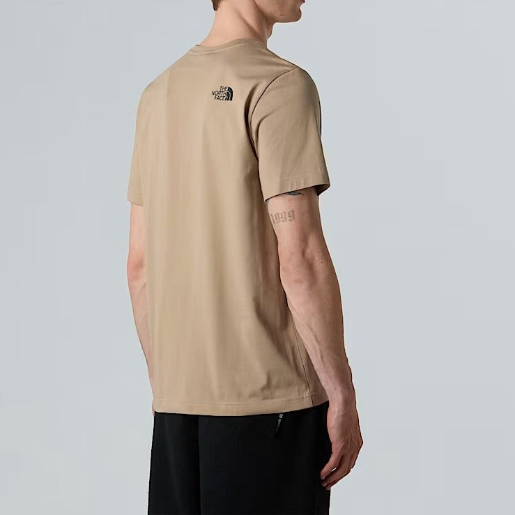 THE NORTH FACE T-Shirt Uomo Fine-Mushroom Grey