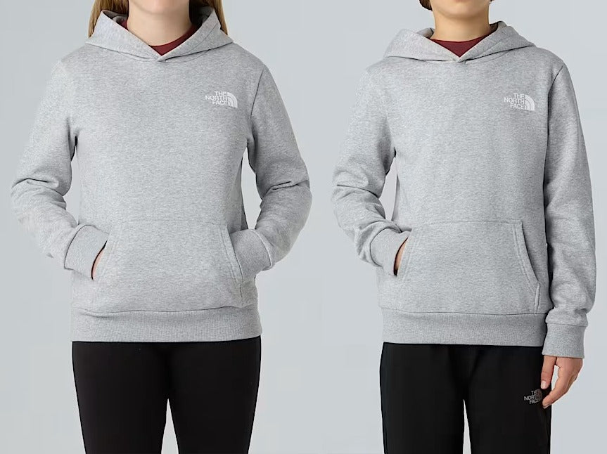 THE NORTH FACE Felpa Ragazzi SIMPLE DOME-Tnf Light Grey Heather