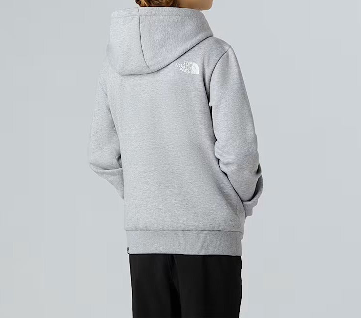 THE NORTH FACE Felpa Ragazzi SIMPLE DOME-Tnf Light Grey Heather