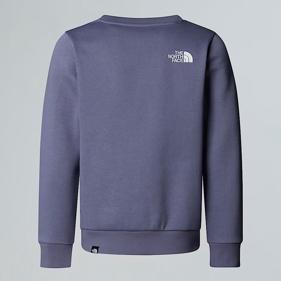 THE NORTH FACE Felpa Ragazzi SIMPLE DOME Girocollo-Twilight Galaxy