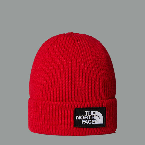 THE NORTH FACE Berretto Unisex LOGO BOX-Tnf Red