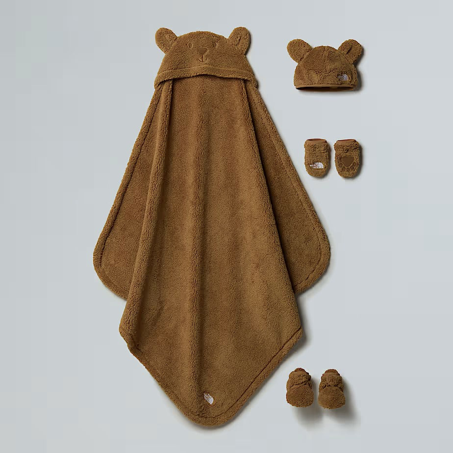 THE NORTH FACE Set Neonato 4 Pezzi CAMPSHIRE BOX-Teddy Brown