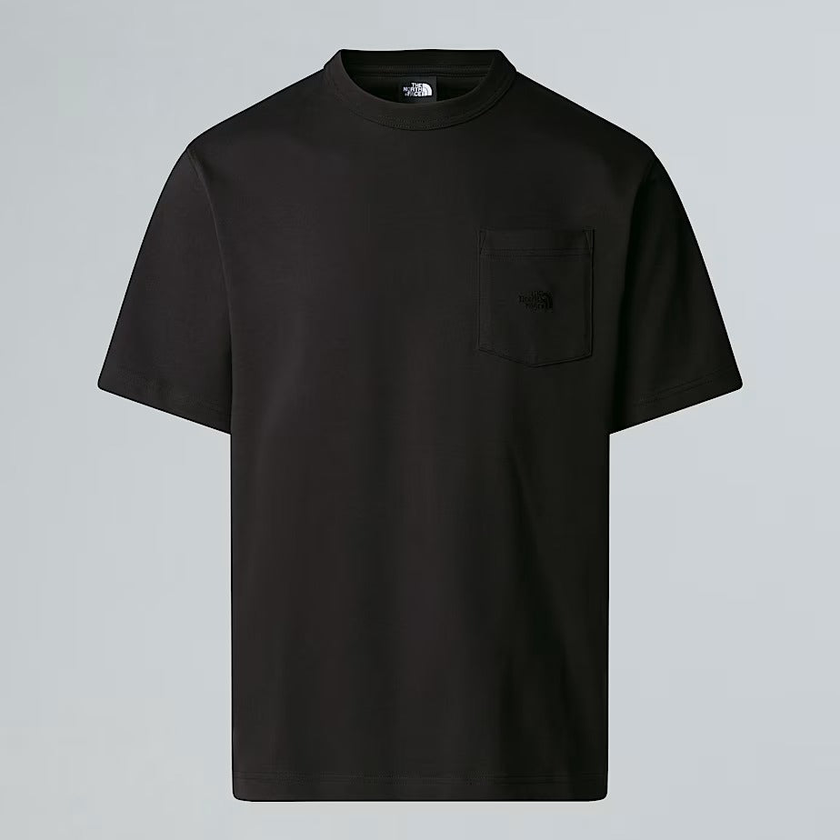 THE NORTH FACE T-Shirt Uomo DOME POCKET-Tnf Black