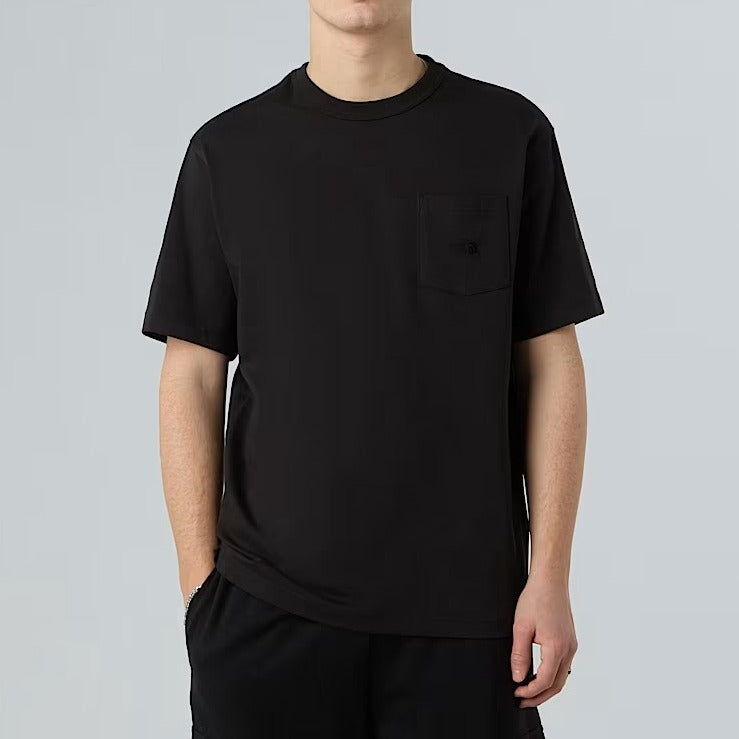 THE NORTH FACE T-Shirt Uomo DOME POCKET-Tnf Black