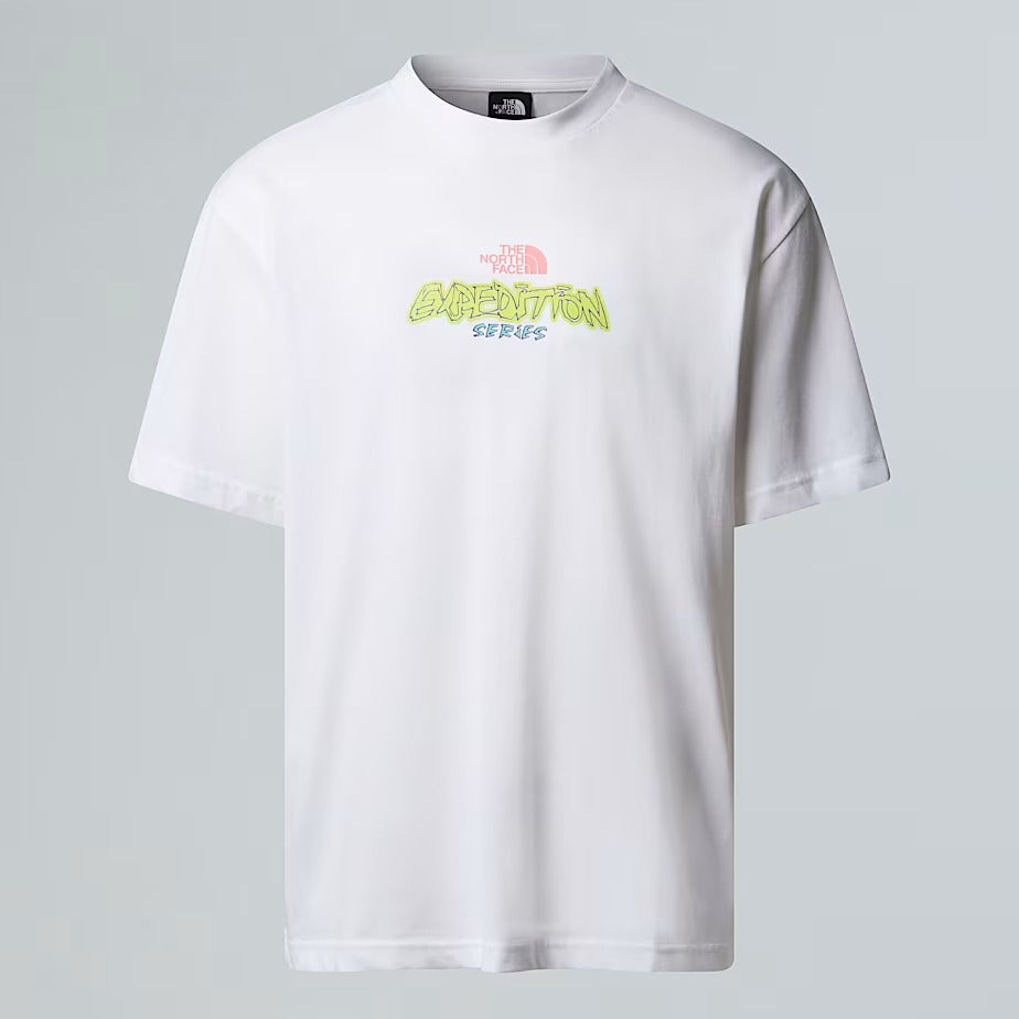 THE NORTH FACE T-Shirt Unisex EXPEDITION CELEBRATION OVERSIZED-Tnf White