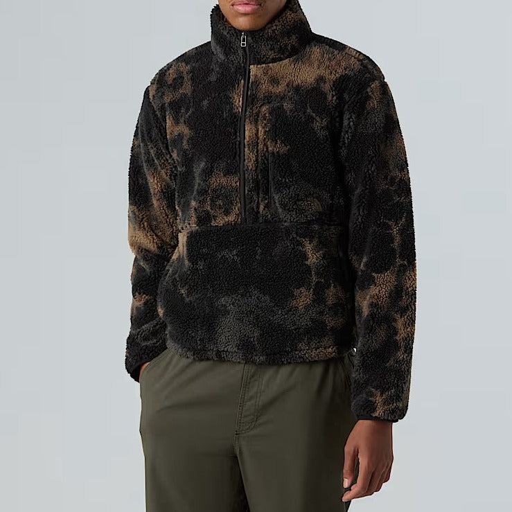THE NORTH FACE Pullover Uomo EXTREME PILE PRINT-Tnf Black Light Refractions