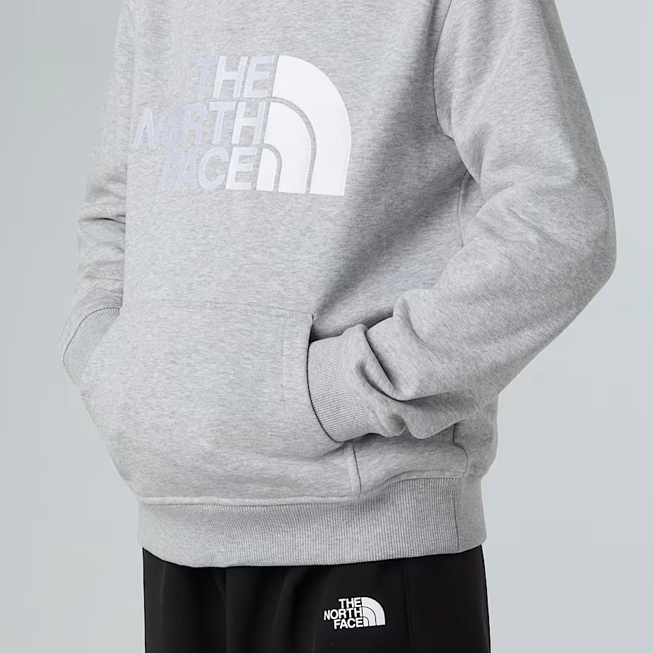 THE NORTH FACE Felpa Ragazzi DREW PEAK-Tnf Light Grey Heather