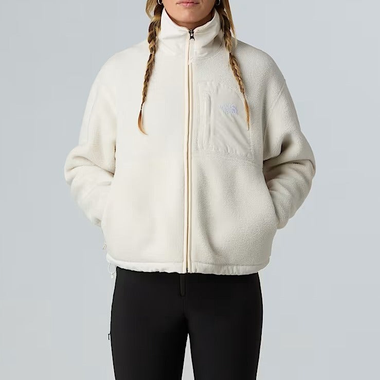THE NORTH FACE Giacca DOnna YUMIORI OFF PEAK FULL ZIP-White Dune