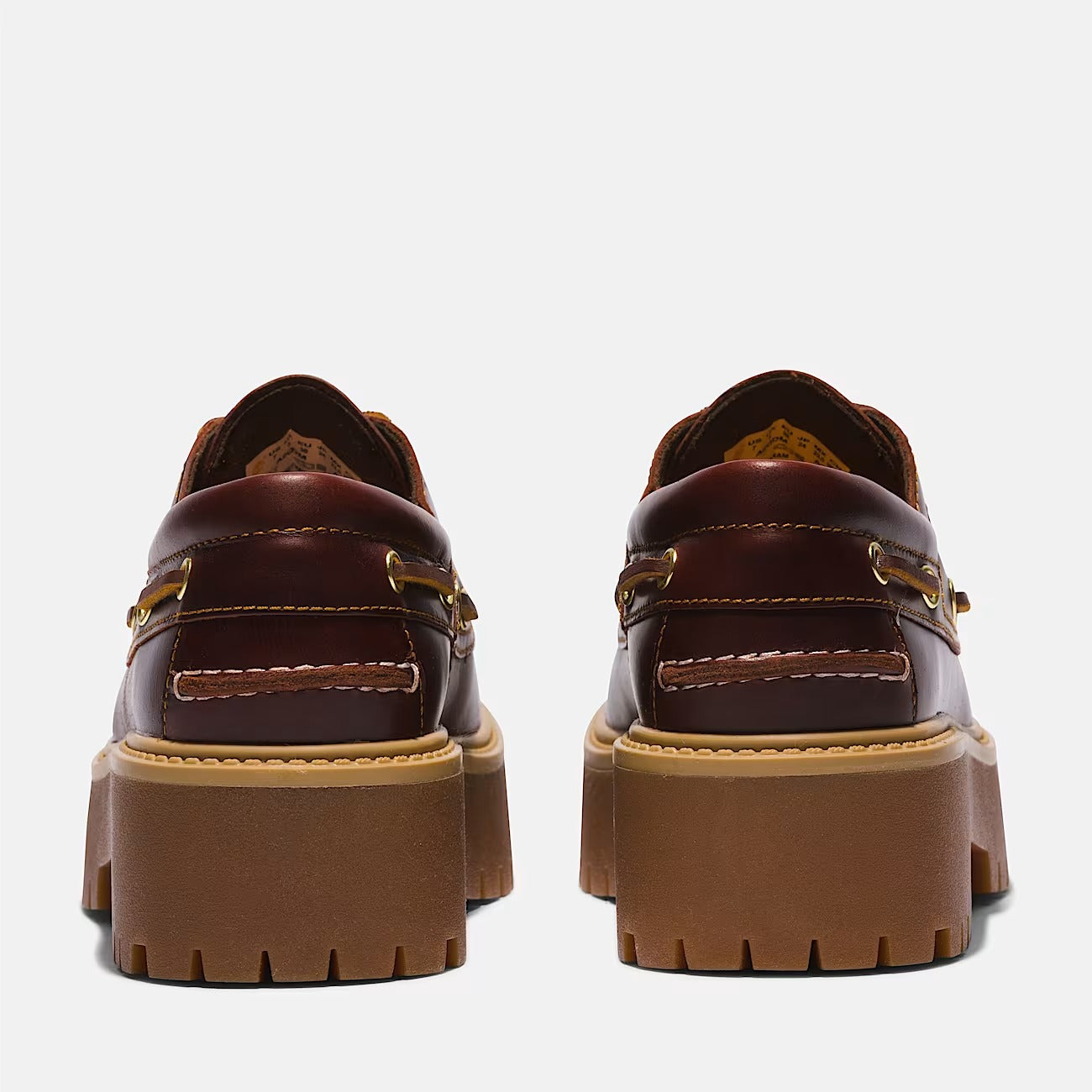 TIMBERLAND Scarpa Donna STONE STREET BOAT SHOE-Rootbeer