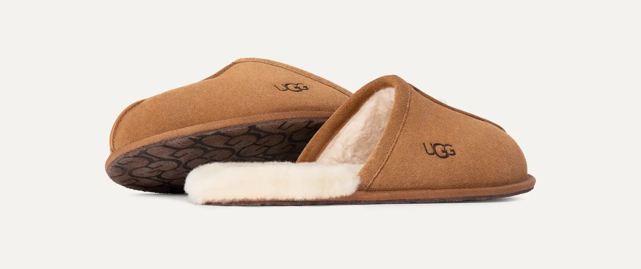 UGG Ciabatta Uomo Scuff 1101111-Chestnut