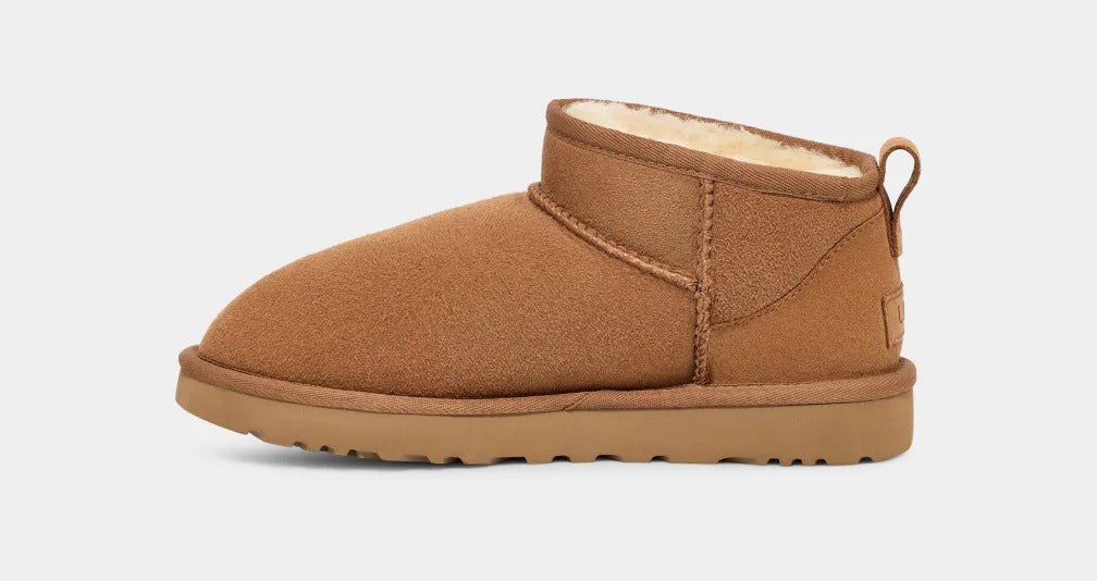 UGG Scarponcino Donna CLASSIC ULTRA MINI 1116109-Chestnut