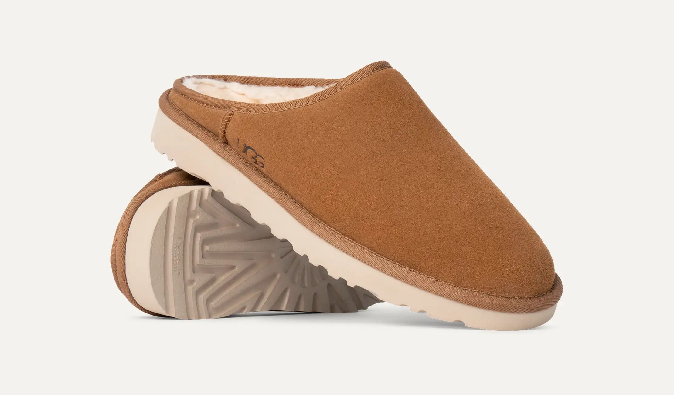 UGG Ciabatta Uomo Slip On Classic 1129290-Chestnut