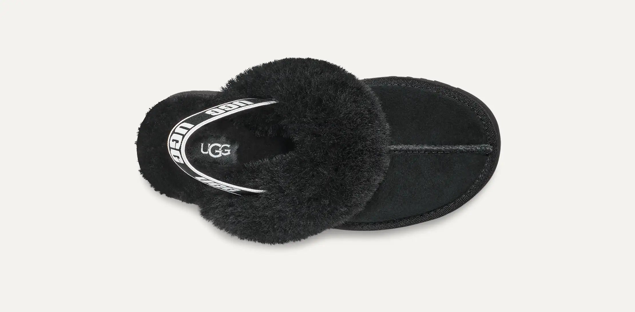 UGG Ciabatta Unisex Bambino FUNKETTE 1130395-Black